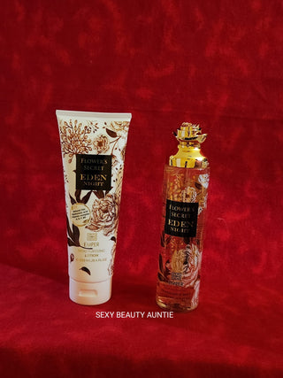 FLOWER'S SECRET SET FRAGRANCE MIST AND MOISTURIZING LOTION