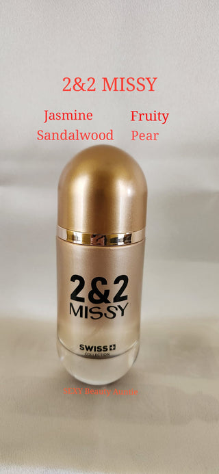 2 & 2 MISSY ARABIAN PERFUMES (CAJA BLANCA)